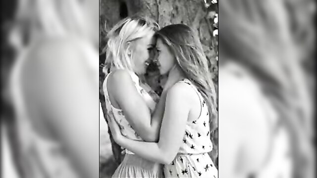 lesbian kissing compilation
