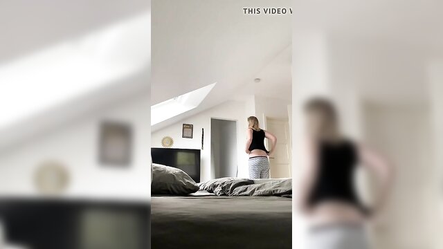 nude wife caught masturbating