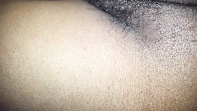 hairy wife pussy closeup