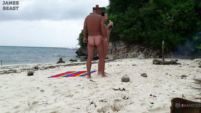 naked beach love video