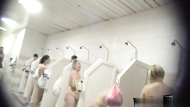 hidden camera pool shower