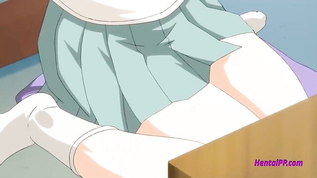 schoolgirl hentai cumshot